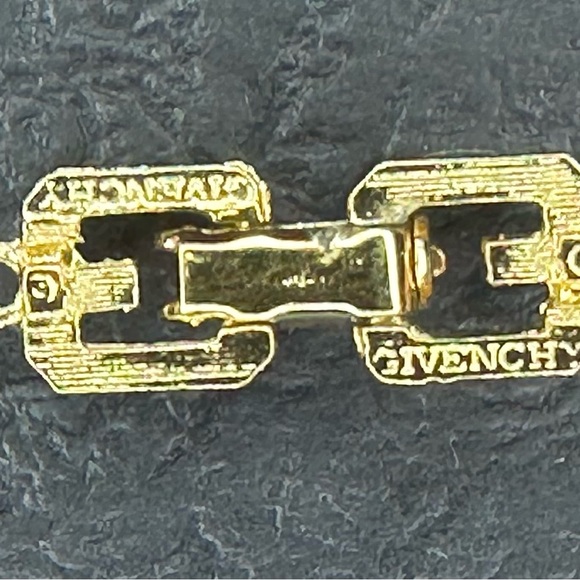 Givenchy Gold-Tone Logo Chain Necklace 15” - Picture 3 of 4